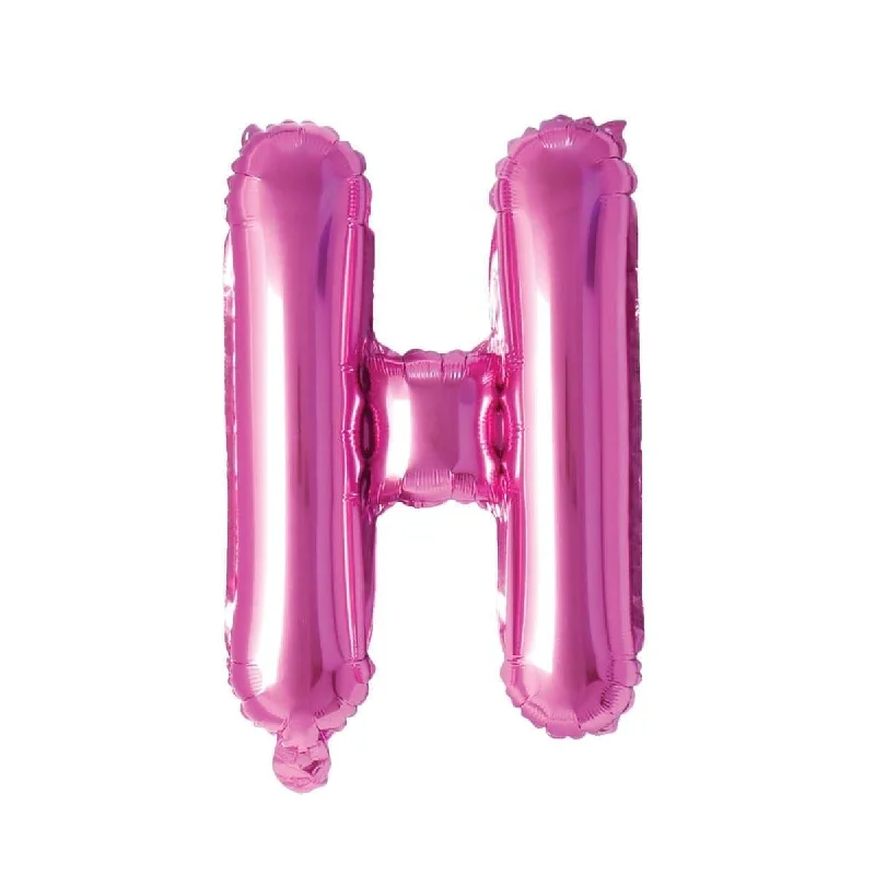 - Pet water dispenser UV sterilization version Pink Letter H Foil Balloon, 16 Inches