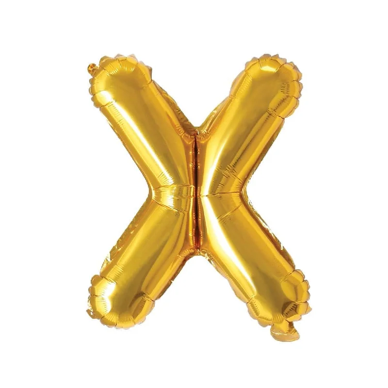  -Anti-slip claw protection raincoat FOR dogs Gold Letter X Foil Balloon, 16 Inches