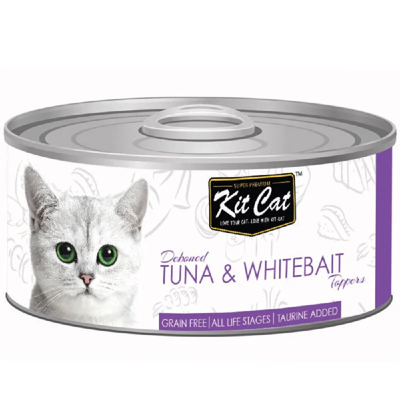 - Where to buy imported cat food Kit Cat Deboned Tuna & Whitebait Toppers Grain-Free Canned Cat Food 80g - Where to buy imported cat food Kit Cat Deboned Tuna & Whitebait Toppers Grain-Free Canned Cat Food 80g