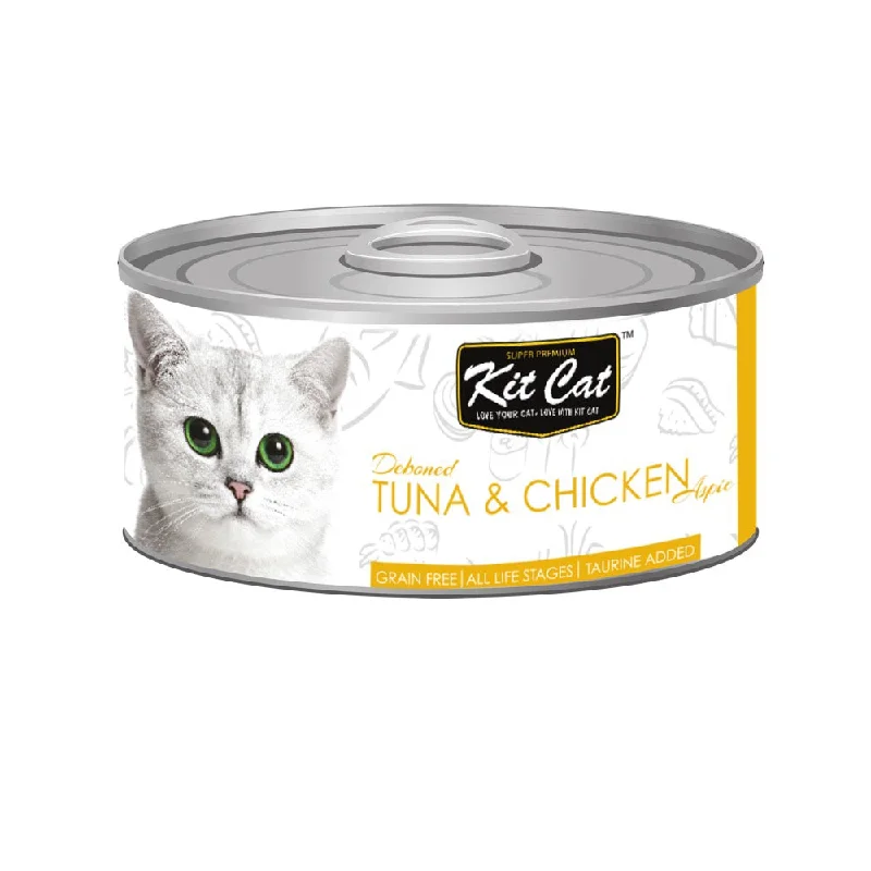 - Hill's Science Diet cat food price Kit Cat Deboned Tuna & Chicken Aspic Grain-Free Canned Cat Food 80g - Hill's Science Diet cat food price Kit Cat Deboned Tuna & Chicken Aspic Grain-Free Canned Cat Food 80g