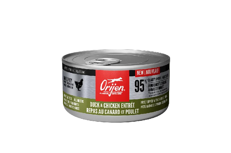    - Cat food for spayed/neutered cats  Orijen Cat Duck & Chicken Entree 85g