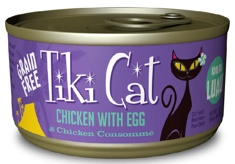 1. **Functional Cat Food**  Tiki Cat Koolina Luau Grain Free Chicken With Egg In Chicken Consomme Canned Cat Food
