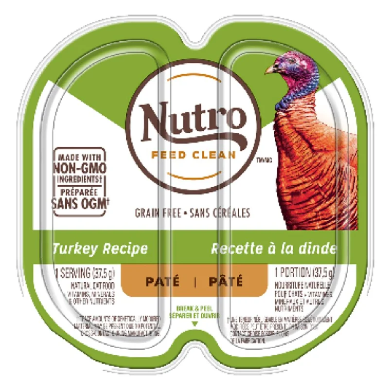    - Hairball control cat food  Nutro Cat Turkey Pate 75g